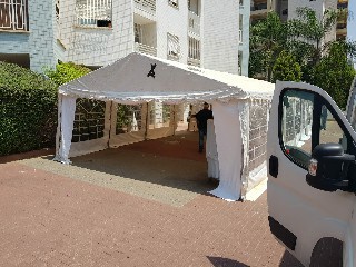 קניית אוהלי PVC